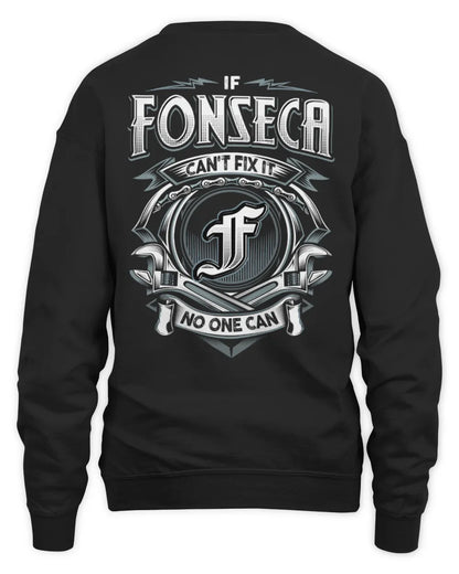 FONSECA AP81-K4-626 - Personalized Ahmed Quote Apparel “If Ahmed Can't Fix It, No One Can” - Unisex Sweatshirt - Black