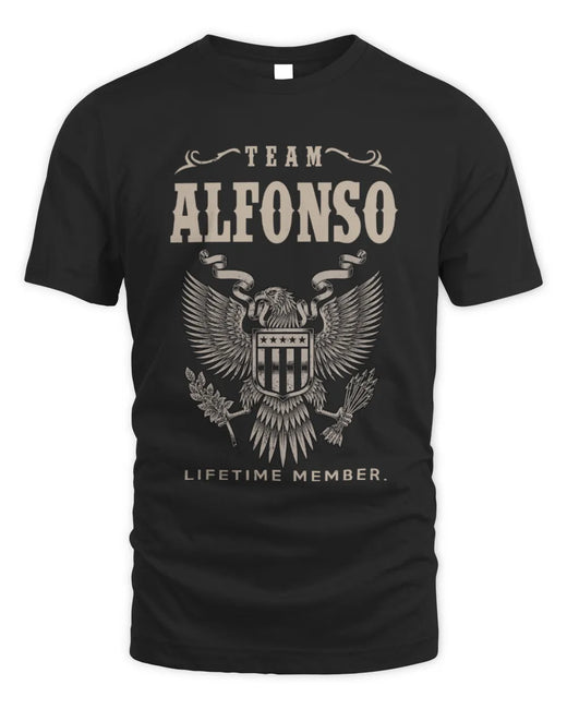 ALFONSO TP06-K82 – Personalized Classic Style Apparel “Team NAME Lifetime Member”