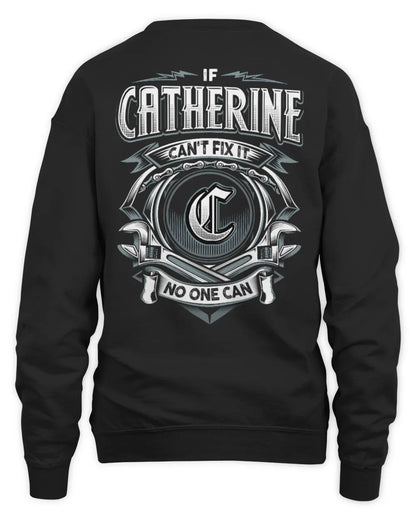 CATHERINE AP81-K4-626 - Personalized Ahmed Quote Apparel “If Ahmed Can't Fix It, No One Can” - Unisex Sweatshirt - Black