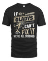 GLADYS TX03 P02 - Personalized Handyman Mechanic Shirt “If NAME Can’t Fix It, We’re All Screwed”