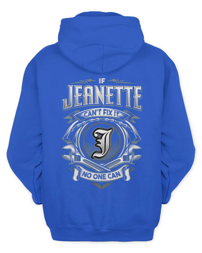 JEANETTE AP81-K4-626 - Personalized Ahmed Quote Apparel “If Ahmed Can't Fix It, No One Can” - Unisex Hoodie - Royal