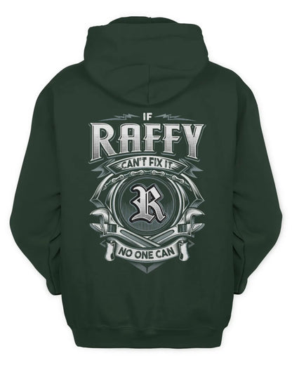 RAFFY AP81-K4-626 - Personalized Ahmed Quote Apparel “If Ahmed Can't Fix It, No One Can” - Unisex Hoodie - Forest Green
