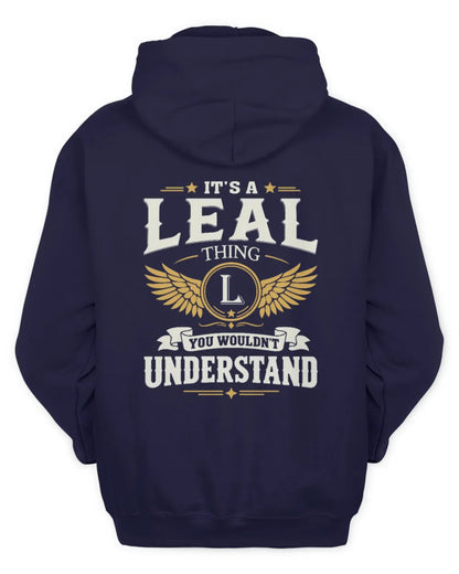 LEAL KT06-M008 It’s a [NAME] Thing – You Wouldn’t Understand | Personalized Vintage T-Shirt - Unisex Hoodie - Navy