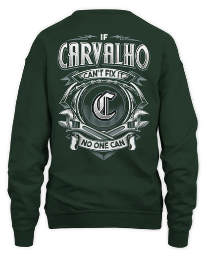 CARVALHO AP81-K4-626 - Personalized Ahmed Quote Apparel “If Ahmed Can't Fix It, No One Can” - Unisex Sweatshirt - Forest Green