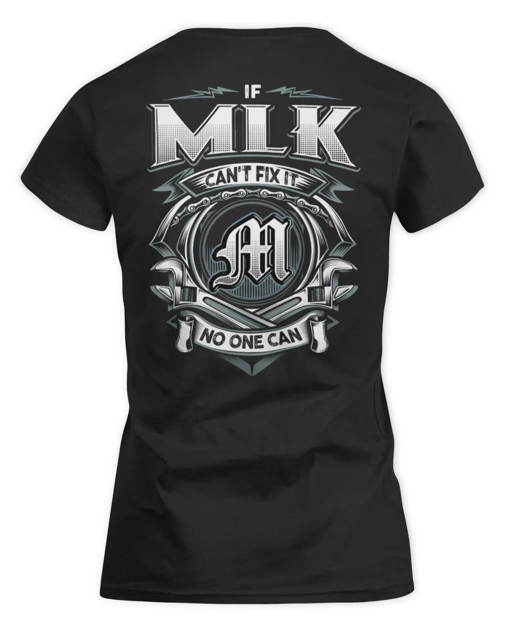 MLK AP81-K4-626 - Personalized Ahmed Quote Apparel “If Ahmed Can't Fix It, No One Can” - Women's Standard T-Shirt - Black