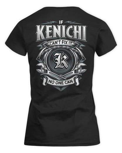 KENICHI AP81-K4-626 - Personalized Ahmed Quote Apparel “If Ahmed Can't Fix It, No One Can” - Women's Standard T-Shirt - Black