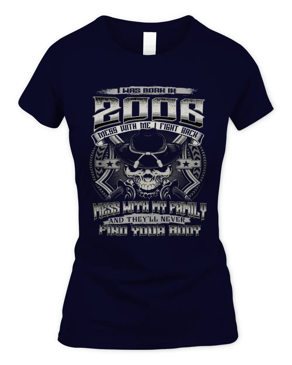 2006 HH89-K2 – Protective Family Quote T-Shirt - Women's Standard T-Shirt - Navy