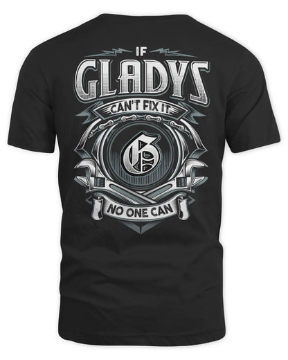 GLADYS AP81-K4-626 - Personalized Ahmed Quote Apparel “If Ahmed Can't Fix It, No One Can” - Unisex Standard T-Shirt - Black