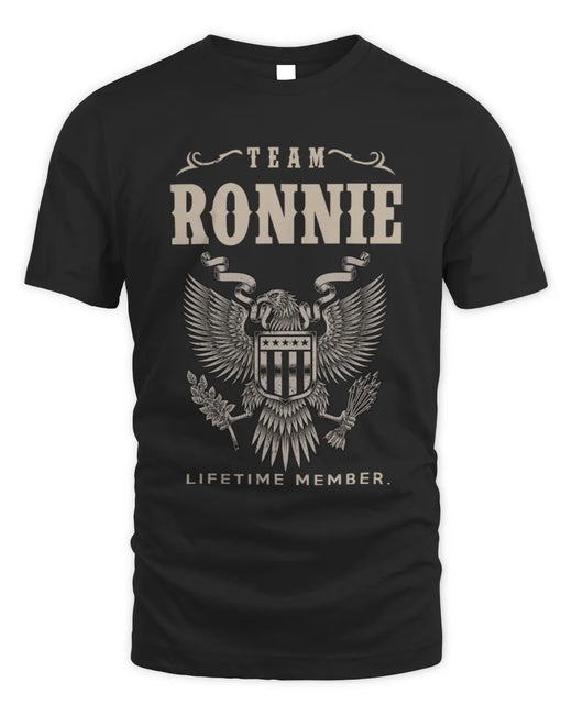 RONNIE TP06-K82 – Personalized Classic Style Apparel “Team NAME Lifetime Member”