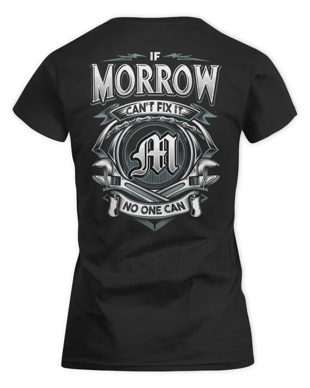 MORROW AP81-K4-626 - Personalized Ahmed Quote Apparel “If Ahmed Can't Fix It, No One Can” - Women's Standard T-Shirt - Black
