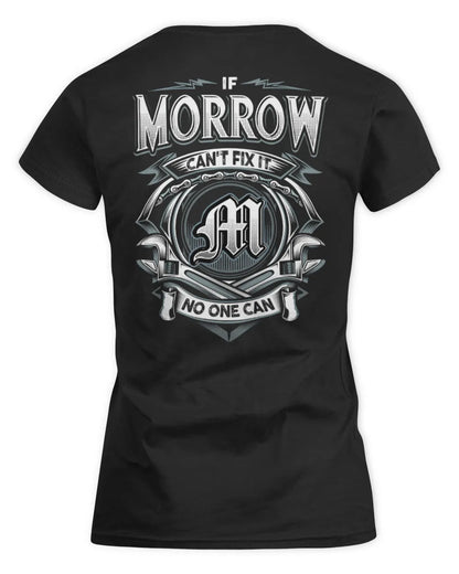 MORROW AP81-K4-626 - Personalized Ahmed Quote Apparel “If Ahmed Can't Fix It, No One Can” - Women's Standard T-Shirt - Black
