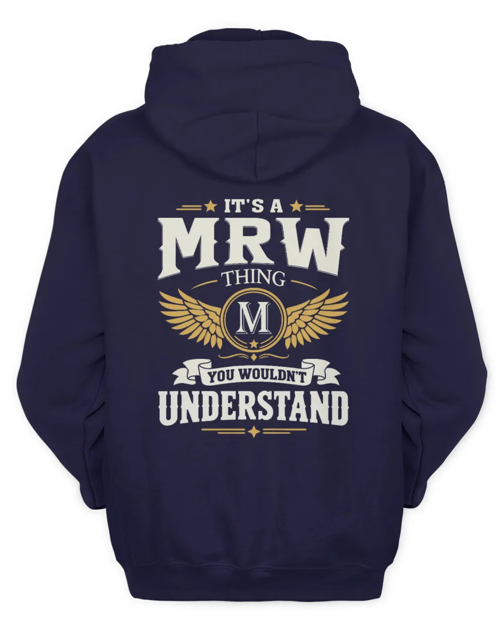 MRW KT06-M008 It’s a [NAME] Thing – You Wouldn’t Understand | Personalized Vintage T-Shirt - Unisex Hoodie - Navy