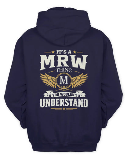 MRW KT06-M008 It’s a [NAME] Thing – You Wouldn’t Understand | Personalized Vintage T-Shirt - Unisex Hoodie - Navy