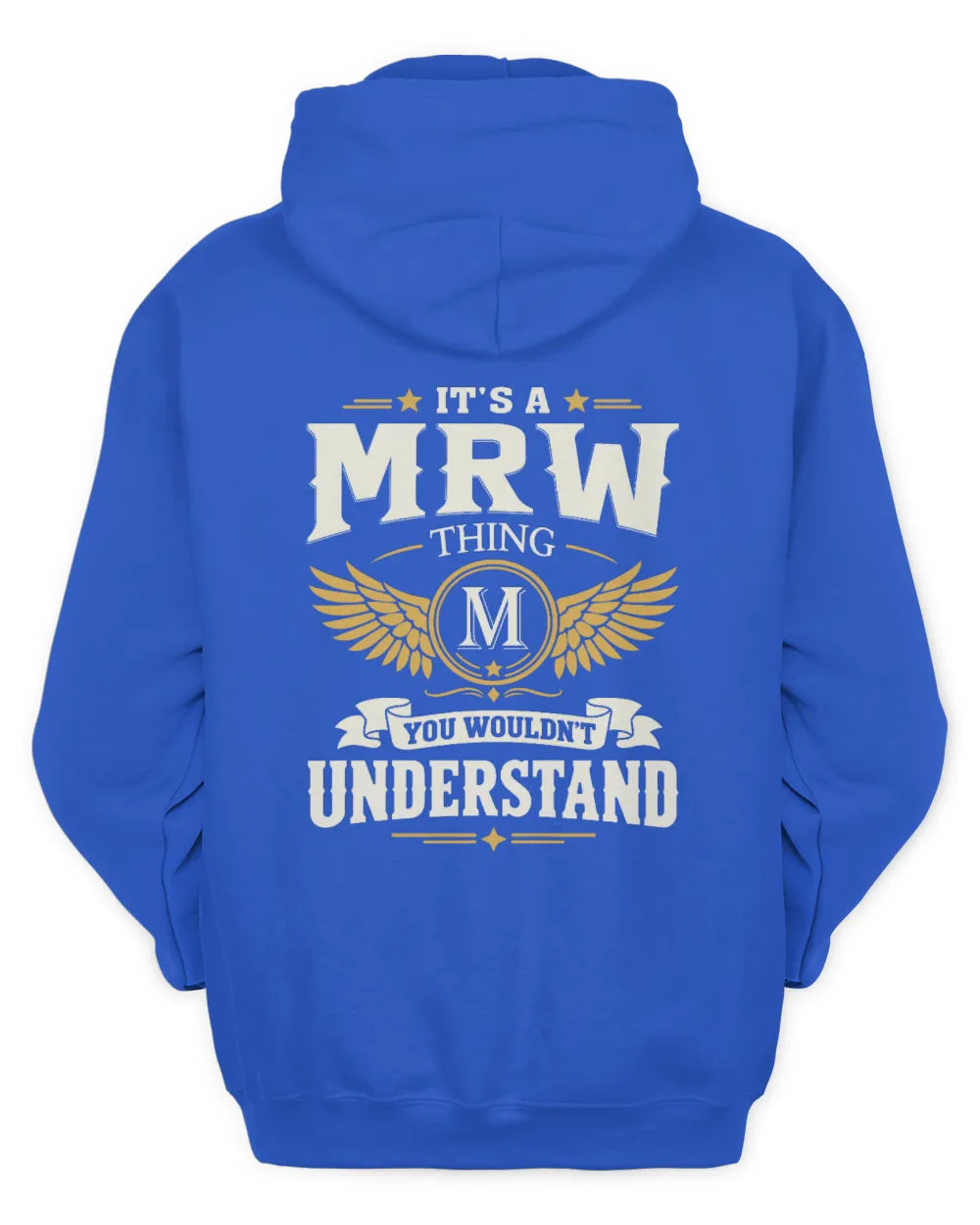 MRW KT06-M008 It’s a [NAME] Thing – You Wouldn’t Understand | Personalized Vintage T-Shirt - Unisex Hoodie - Royal