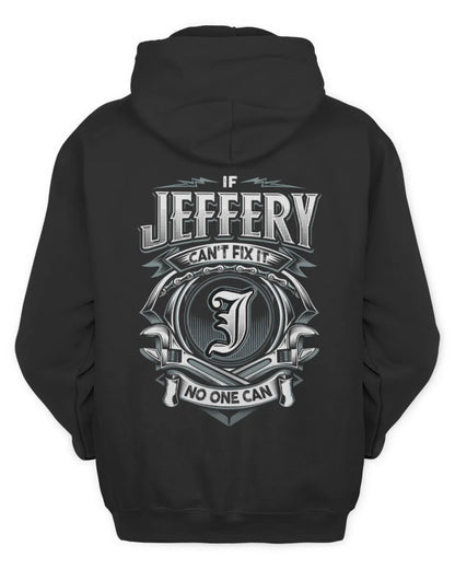 JEFFERY AP81-K4-626 - Personalized Ahmed Quote Apparel “If Ahmed Can't Fix It, No One Can” - Unisex Hoodie - Black