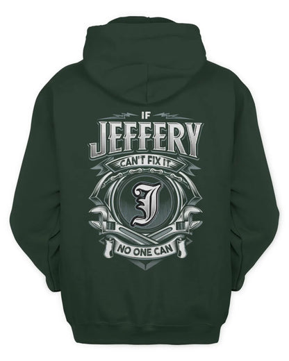 JEFFERY AP81-K4-626 - Personalized Ahmed Quote Apparel “If Ahmed Can't Fix It, No One Can” - Unisex Hoodie - Forest Green