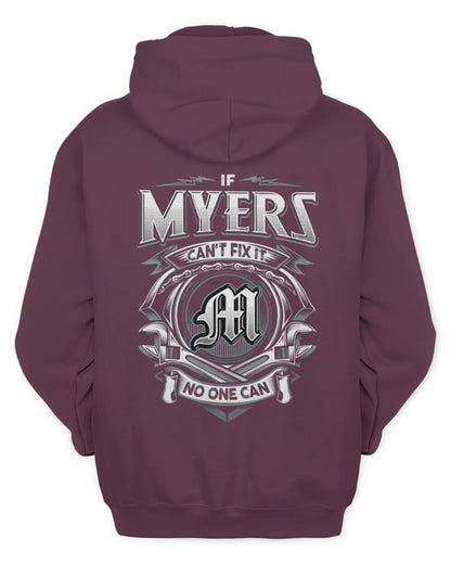 MYERS AP81-K4-626 - Personalized Ahmed Quote Apparel “If Ahmed Can't Fix It, No One Can” - Unisex Hoodie - Maroon