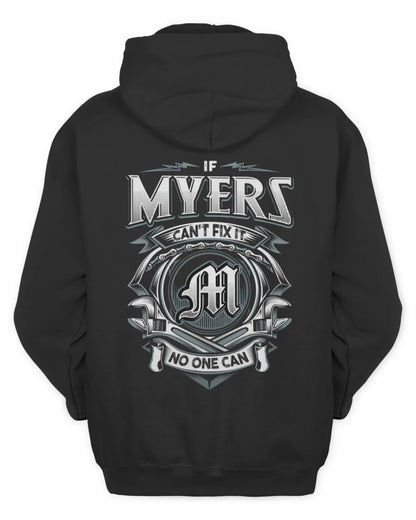 MYERS AP81-K4-626 - Personalized Ahmed Quote Apparel “If Ahmed Can't Fix It, No One Can” - Unisex Hoodie - Black