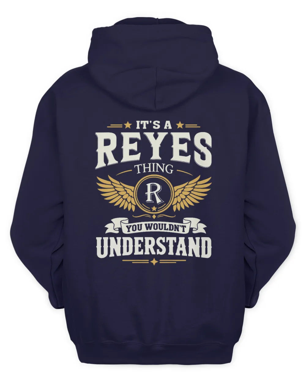 REYES KT06-M008 It’s a [NAME] Thing – You Wouldn’t Understand | Personalized Vintage T-Shirt - Unisex Hoodie - Navy
