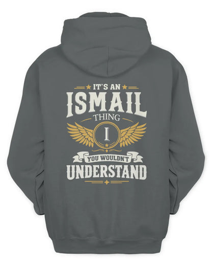 ISMAIL KT06-M008 It’s a [NAME] Thing – You Wouldn’t Understand | Personalized Vintage T-Shirt - Unisex Hoodie - Charcoal