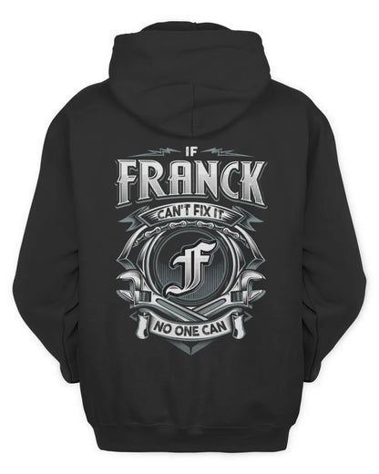 FRANCK AP81-K4-626 - Personalized Ahmed Quote Apparel “If Ahmed Can't Fix It, No One Can” - Unisex Hoodie - Black