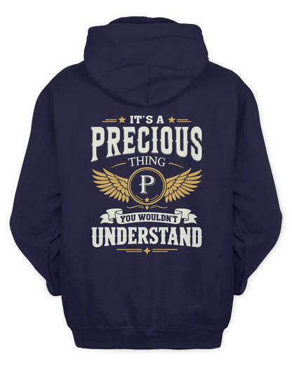 PRECIOUS KT06-M008 It’s a [NAME] Thing – You Wouldn’t Understand | Personalized Vintage T-Shirt - Unisex Hoodie - Navy
