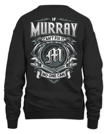 MURRAY AP81-K4-626 - Personalized Ahmed Quote Apparel “If Ahmed Can't Fix It, No One Can” - Unisex Sweatshirt - Black