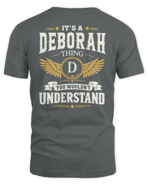 DEBORAH KT06-M008 It’s a [NAME] Thing – You Wouldn’t Understand | Personalized Vintage T-Shirt