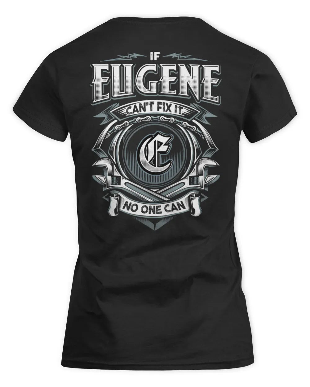 EUGENE AP81-K4-626 - Personalized Ahmed Quote Apparel “If Ahmed Can't Fix It, No One Can” - Women's Standard T-Shirt - Black