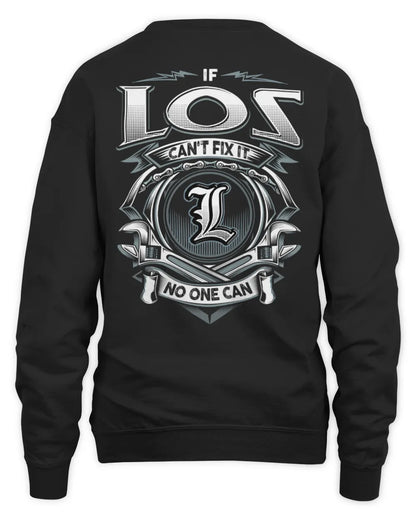 LOS AP81-K4-626 - Personalized Ahmed Quote Apparel “If Ahmed Can't Fix It, No One Can” - Unisex Sweatshirt - Black