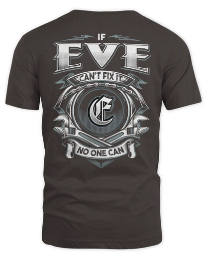 EVE AP81-K4-626 - Personalized Ahmed Quote Apparel “If Ahmed Can't Fix It, No One Can” - Unisex Standard T-Shirt - Dark Chocolate