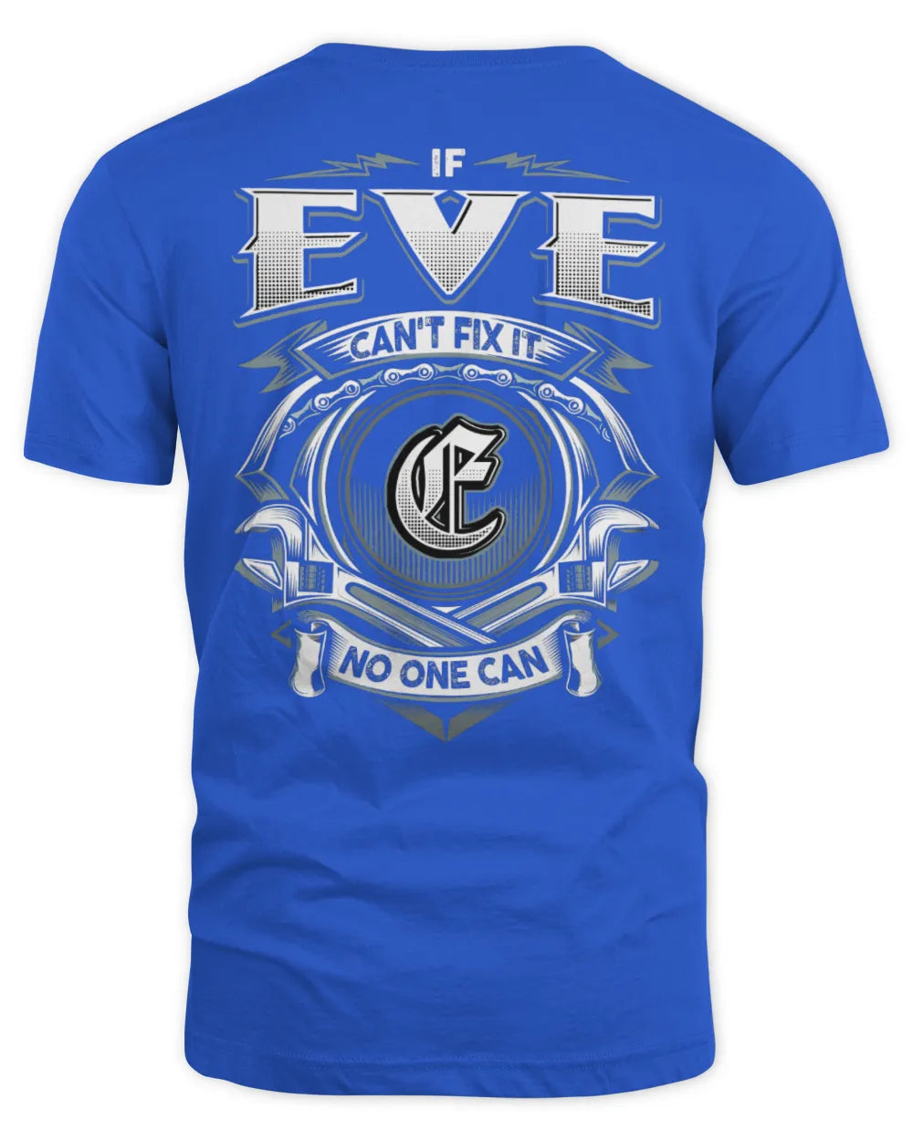 EVE AP81-K4-626 - Personalized Ahmed Quote Apparel “If Ahmed Can't Fix It, No One Can” - Unisex Standard T-Shirt - Royal