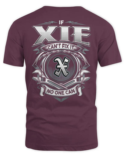XIE AP81-K4-626 - Personalized Ahmed Quote Apparel “If Ahmed Can't Fix It, No One Can” - Unisex Standard T-Shirt - Maroon