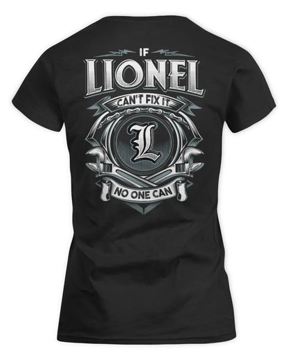 LIONEL AP81-K4-626 - Personalized Ahmed Quote Apparel “If Ahmed Can't Fix It, No One Can” - Women's Standard T-Shirt - Black