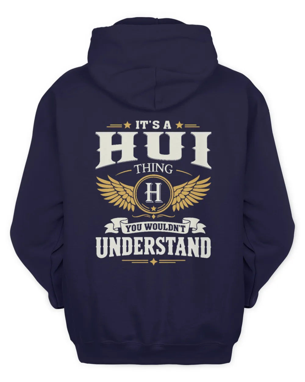 HUI KT06-M008 It’s a [NAME] Thing – You Wouldn’t Understand | Personalized Vintage T-Shirt - Unisex Hoodie - Navy