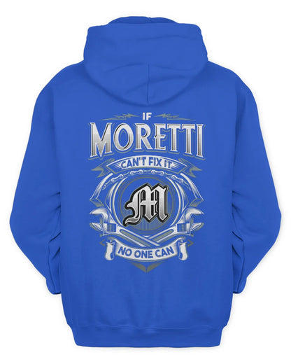 MORETTI AP81-K4-626 - Personalized Ahmed Quote Apparel “If Ahmed Can't Fix It, No One Can” - Unisex Hoodie - Royal