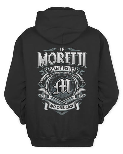 MORETTI AP81-K4-626 - Personalized Ahmed Quote Apparel “If Ahmed Can't Fix It, No One Can” - Unisex Hoodie - Black