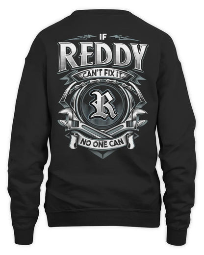 REDDY AP81-K4-626 - Personalized Ahmed Quote Apparel “If Ahmed Can't Fix It, No One Can” - Unisex Sweatshirt - Black