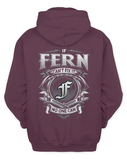 FERN AP81-K4-626 - Personalized Ahmed Quote Apparel “If Ahmed Can't Fix It, No One Can” - Unisex Hoodie - Maroon