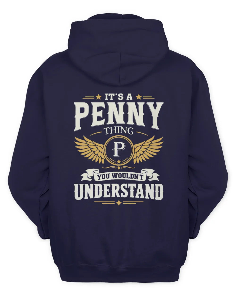 PENNY KT06-M008 It’s a [NAME] Thing – You Wouldn’t Understand | Personalized Vintage T-Shirt - Unisex Hoodie - Navy