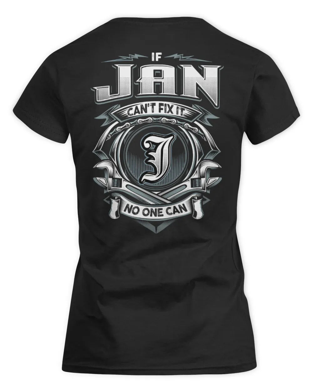 JAN AP81-K4-626 - Personalized Ahmed Quote Apparel “If Ahmed Can't Fix It, No One Can” - Women's Standard T-Shirt - Black