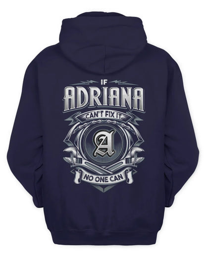 ADRIANA AP81-K4-626 - Personalized Ahmed Quote Apparel “If Ahmed Can't Fix It, No One Can” - Unisex Hoodie - Navy