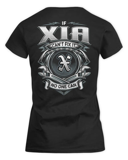 XIA AP81-K4-626 - Personalized Ahmed Quote Apparel “If Ahmed Can't Fix It, No One Can” - Women's Standard T-Shirt - Black