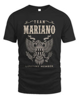 MARIANO TP06-K82 – Personalized Classic Style Apparel “Team NAME Lifetime Member” - Unisex Standard T-Shirt - Black