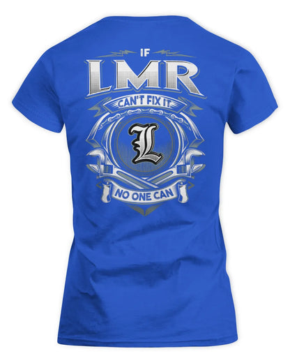 LMR AP81-K4-626 - Personalized Ahmed Quote Apparel “If Ahmed Can't Fix It, No One Can” - Women's Standard T-Shirt - Royal