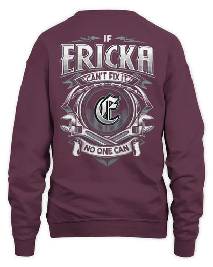 ERICKA AP81-K4-626 - Personalized Ahmed Quote Apparel “If Ahmed Can't Fix It, No One Can” - Unisex Sweatshirt - Maroon