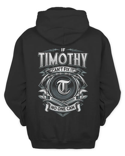 TIMOTHY AP81-K4-626 - Personalized Ahmed Quote Apparel “If Ahmed Can't Fix It, No One Can” - Unisex Hoodie - Black