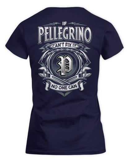 PELLEGRINO AP81-K4-626 - Personalized Ahmed Quote Apparel “If Ahmed Can't Fix It, No One Can” - Women's Standard T-Shirt - Navy