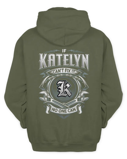 KATELYN AP81-K4-626 - Personalized Ahmed Quote Apparel “If Ahmed Can't Fix It, No One Can” - Unisex Hoodie - Military Green