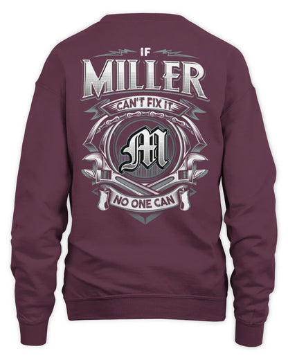 MILLER AP81-K4-626 - Personalized Ahmed Quote Apparel “If Ahmed Can't Fix It, No One Can” - Unisex Sweatshirt - Maroon